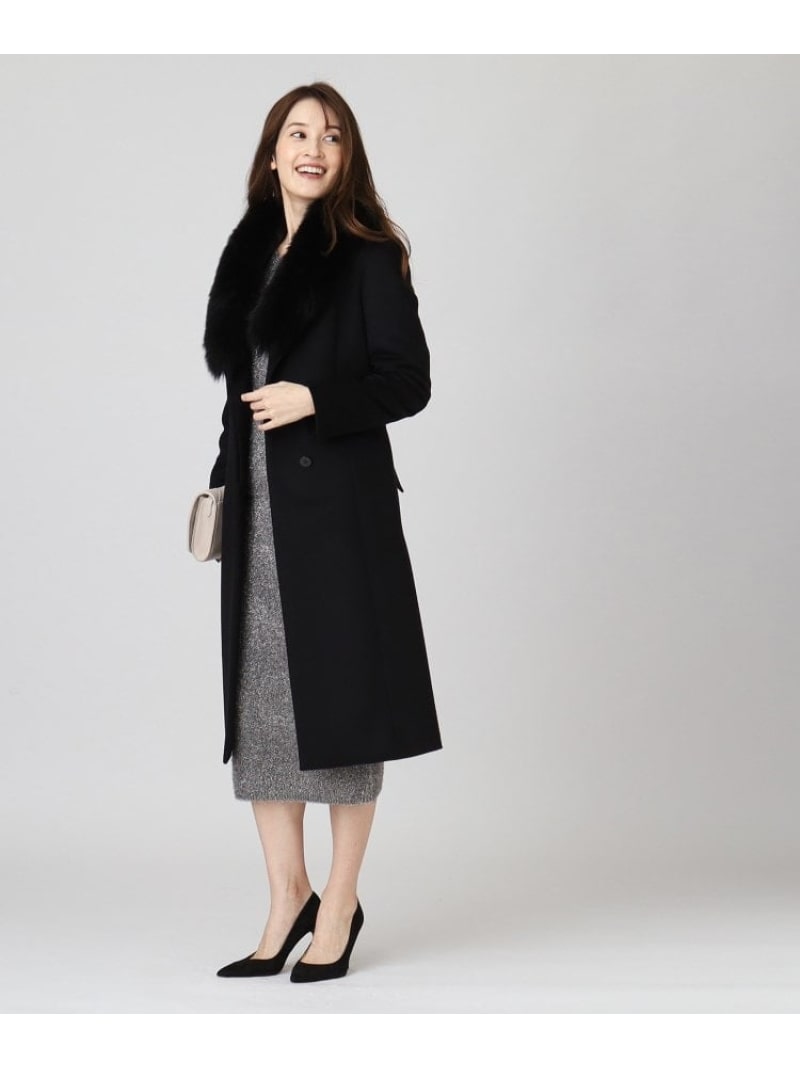 楽天市場】【SALE／20%OFF】【日本製/フォックスファー/カシミヤ混