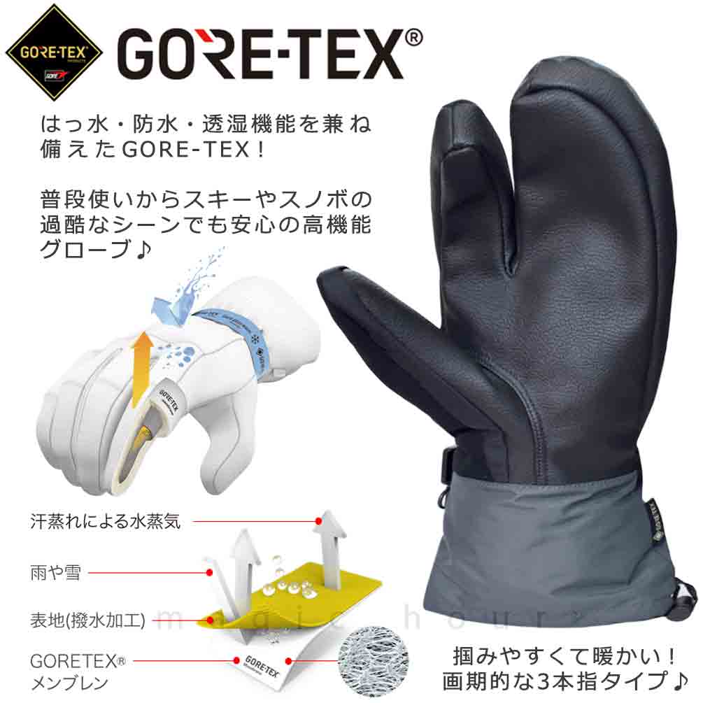 楽天市場】スキー スノーボード ゴアテックス グローブ トリガー