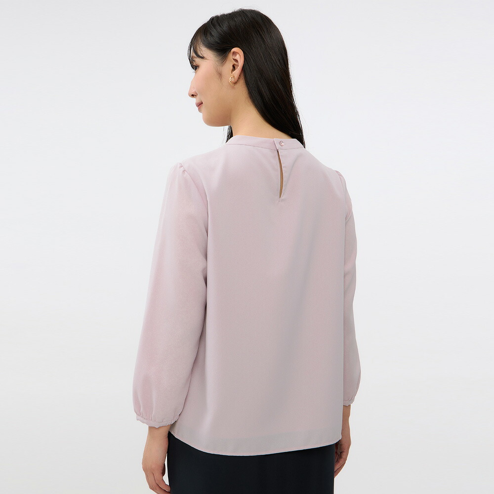 楽天市場】【洋服の青山】取り外し可能 ボウタイ ブラウス レディース