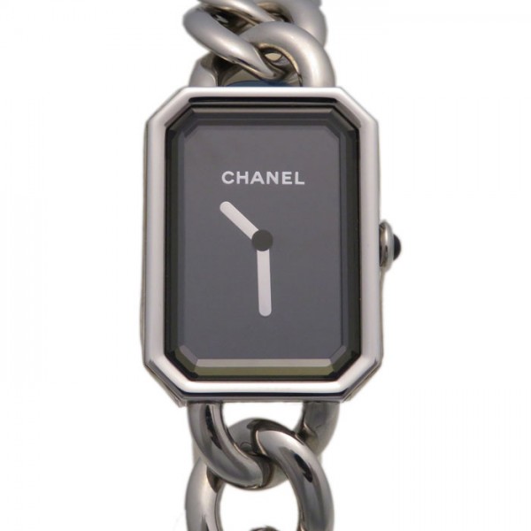 楽天市場】シャネル CHANEL プルミエール H4199 ブラック文字盤