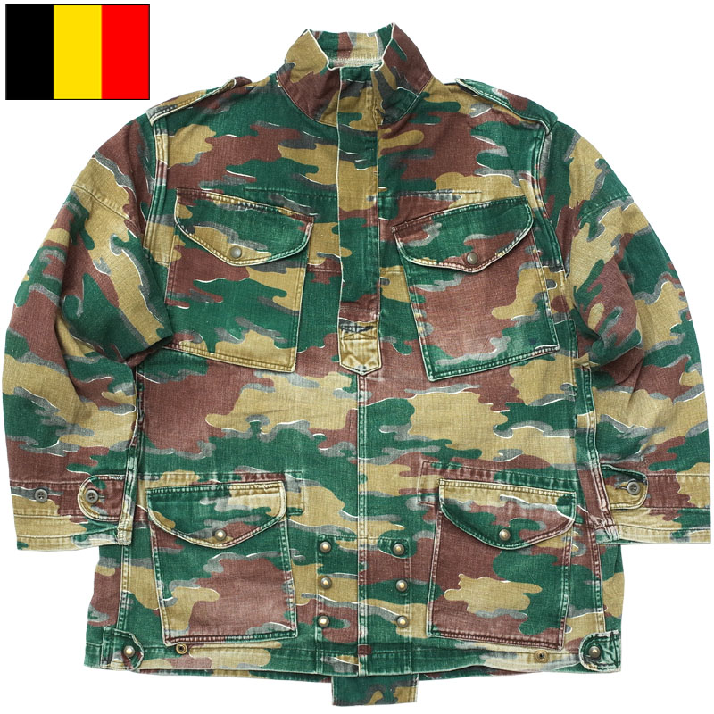 楽天市場】ベルギー軍 ジグソーカモ プルオーバージャケット USED