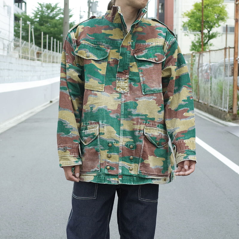 楽天市場】ベルギー軍 ジグソーカモ プルオーバージャケット USED