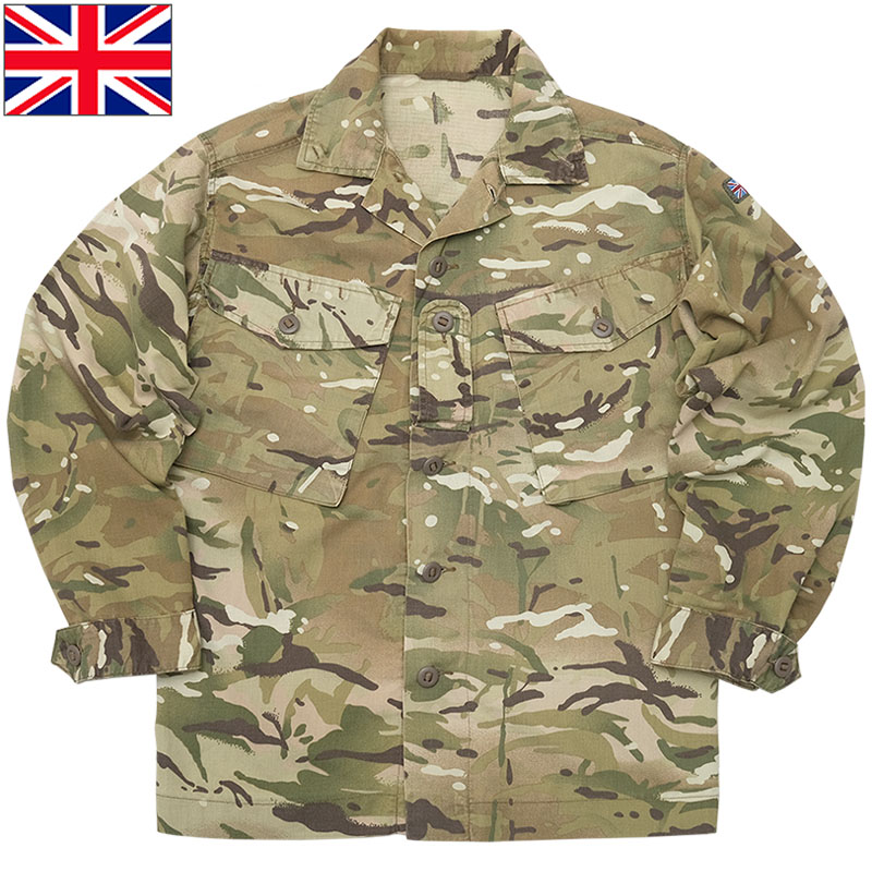 楽天市場】イギリス軍 コンバットジャケット MTPカモ USED JS212UN