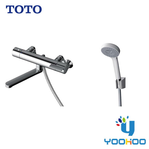 TOTO 壁付サーモスタット混合水栓(コンフォートウエーブ1モード