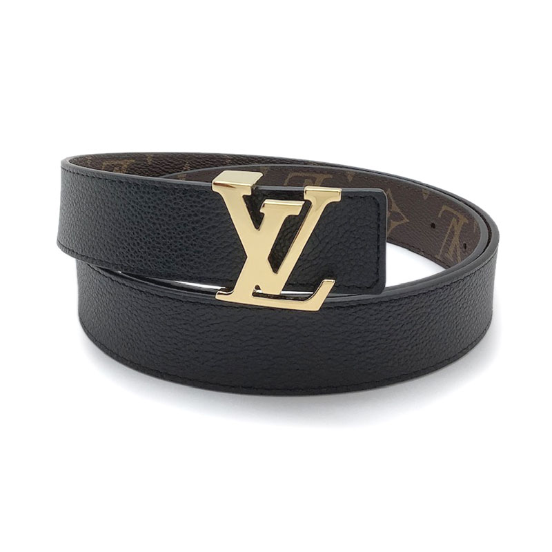 楽天市場】LOUIS VUITTON ルイ・ヴィトン ベルト・LVイニシャル 30MM