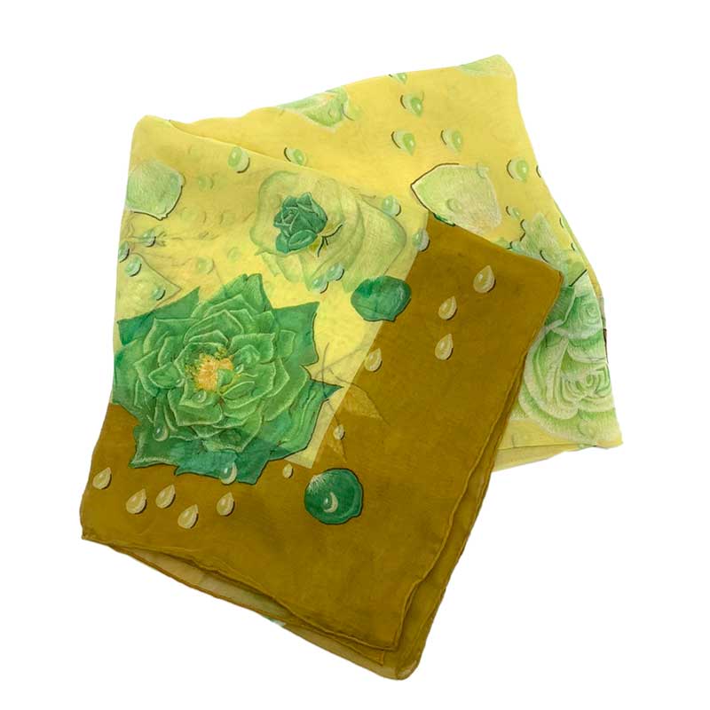 楽天市場】HERMES エルメス カレ90 スカーフ “薔薇の雫” “LA ROSEE