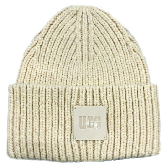 楽天市場】UGG アグ ニット帽 CHUNKY RIB BEANIE レディース ニット