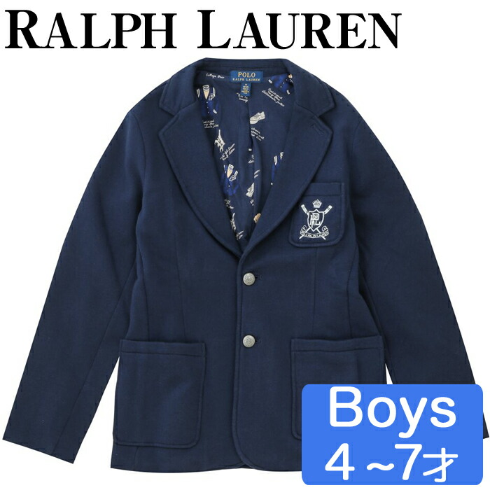 楽天市場】ラルフローレン キッズ 4-7歳 男の子 ジャケット ブレザー