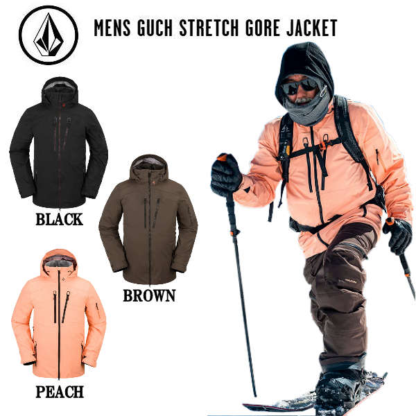 楽天市場】【VOLCOM】ボルコム Mens Guch Stretch Gore-Tex Jacket