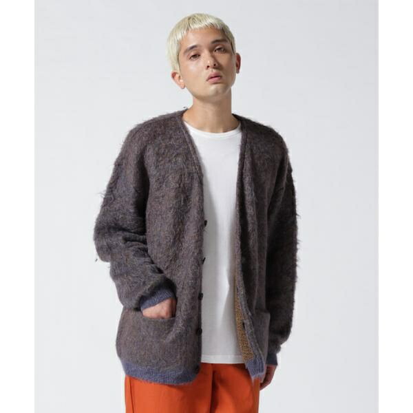楽天市場】YOKE／ヨーク／4COLOR MIX JACQUARD MOHIAR CARDIGAN
