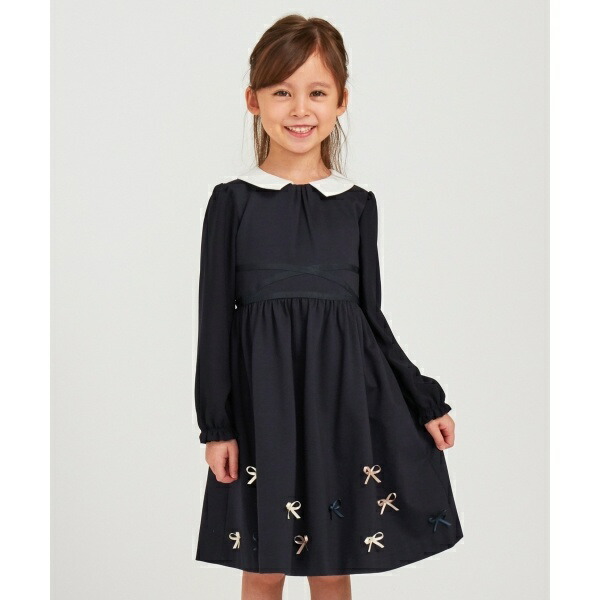 楽天市場】【110−140cm】プリムジャージー ワンピース