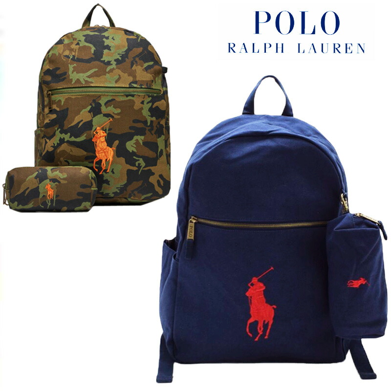 楽天市場】POLO RALPH LAUREN RLAN CANVAS BACKPACK / 刺繍 / ポロ
