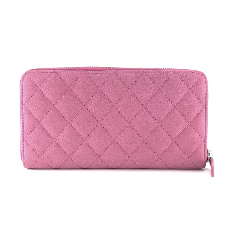 楽天市場】シャネル 長財布 CHANEL ラウンドファスナー マトラッセ