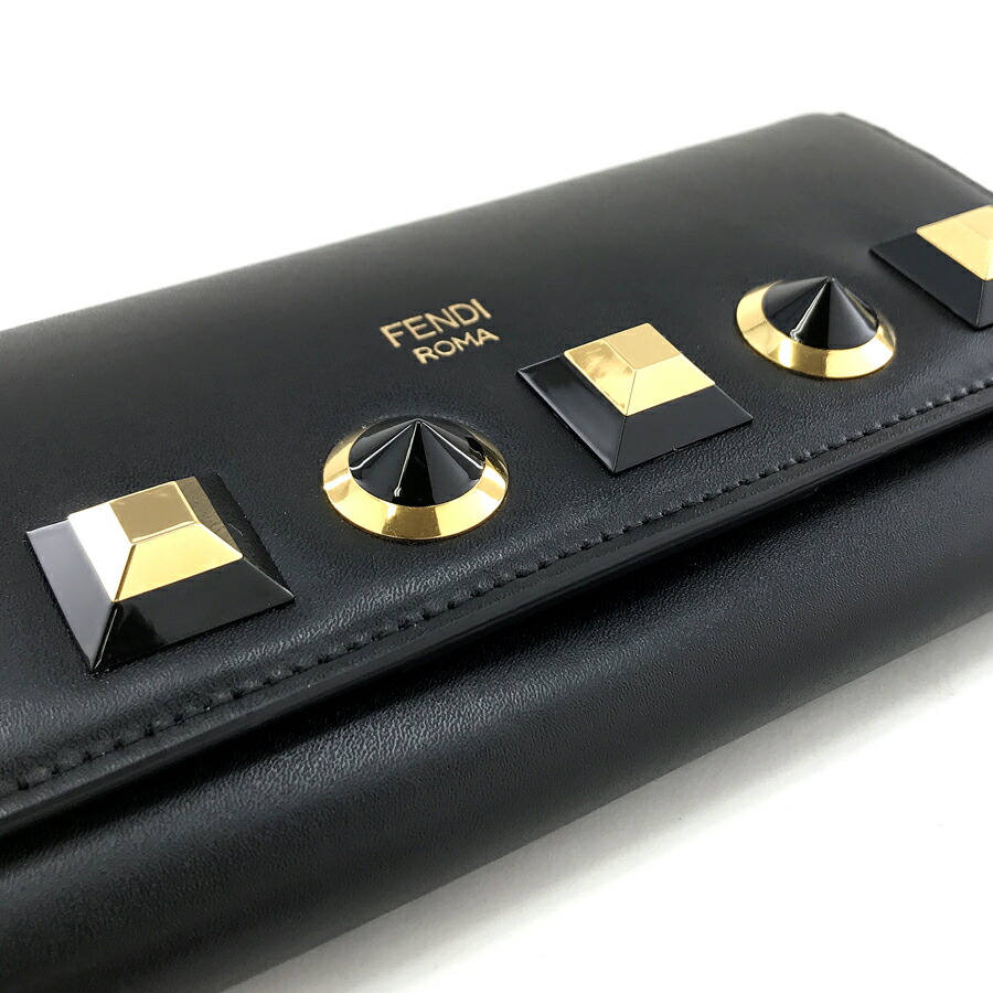 楽天市場】フェンディ FENDI 長財布 二つ折り チェーンウォレット