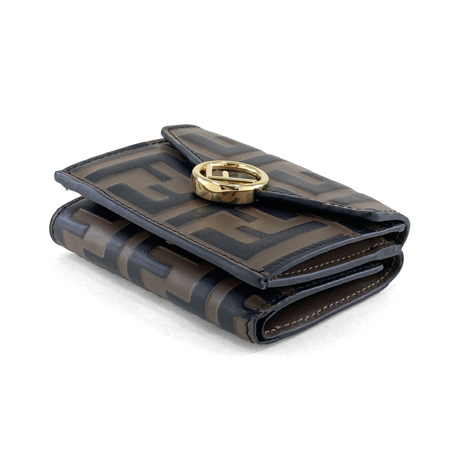 楽天市場】フェンディ FENDI 財布 三つ折り コンパクト ミニ F IS