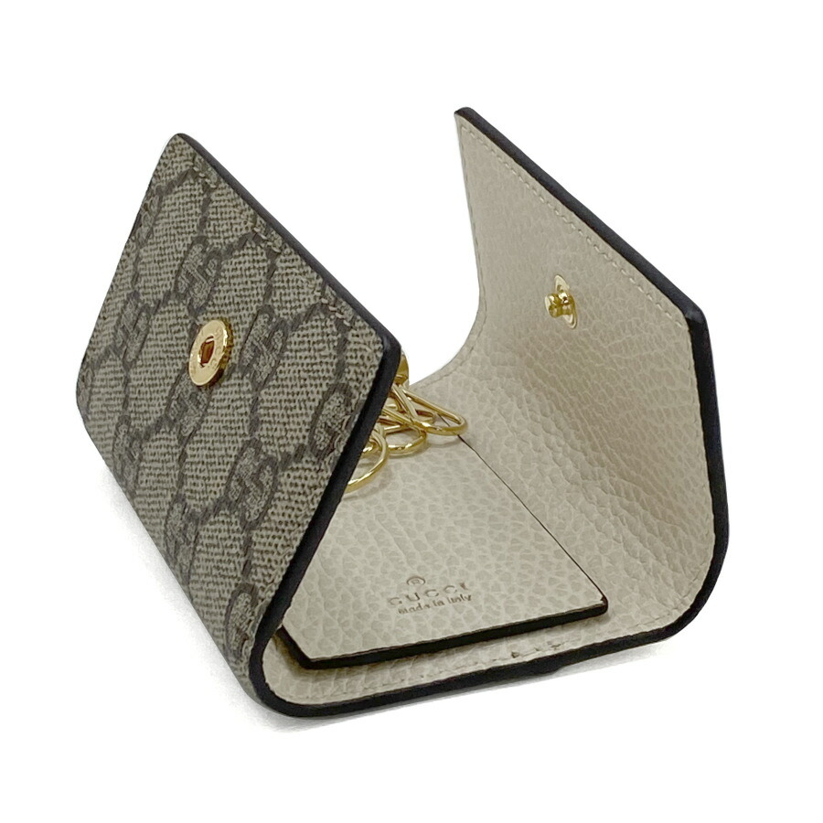 楽天市場】グッチ GUCCI キーケース 6連 キーホルダー GGマーモント