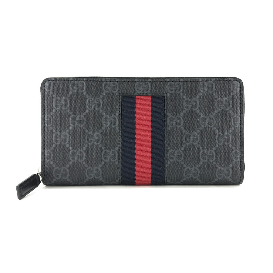楽天市場】グッチ 長財布 GUCCI ラウンドファスナー ニューウェブ NEW