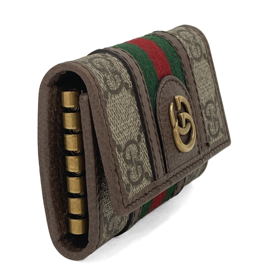 楽天市場】グッチ GUCCI キーケース 6連 キーホルダー ダブルG GG