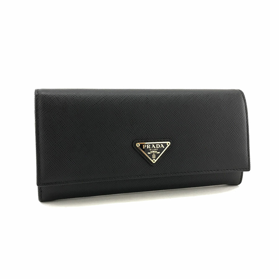 楽天市場】プラダ PRADA 長財布 フラップ サフィアーノ トライアングル