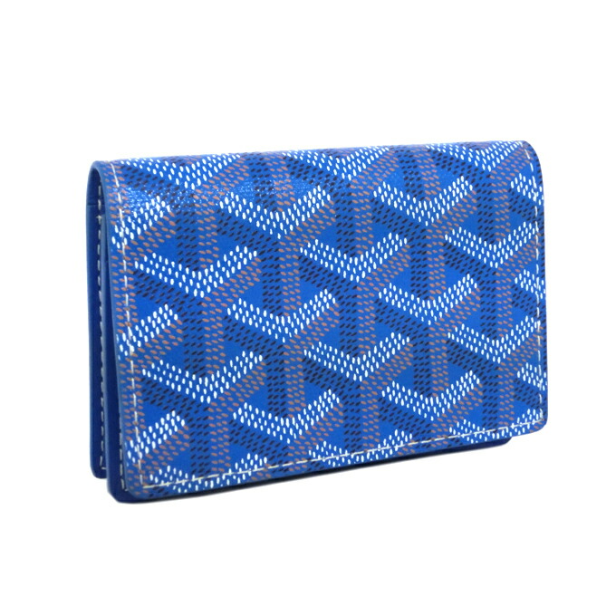 楽天市場】ゴヤール 名刺入れ カードケース パスケース GOYARD ブルー