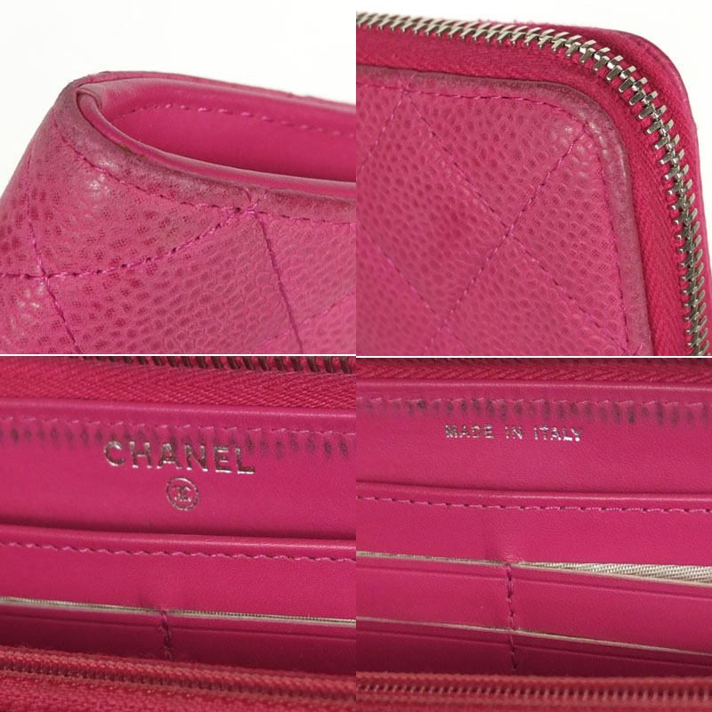 楽天市場】シャネル CHANEL マトラッセ L字ファスナー長財布 A68778