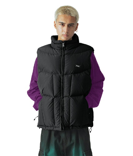 楽天市場】XLARGE エクストララージ PANELED DOWN VEST パネルド
