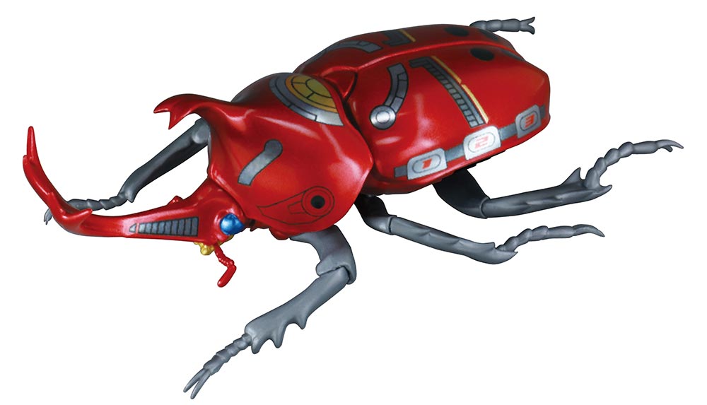 仮面ライダーカブト編 カブトムシ カブトゼクター仕様【自由研究-213