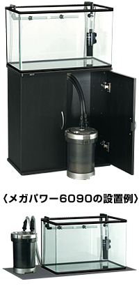 送料無料 GEX メガパワー 9012 90~120cm水槽対応・外部式パワー