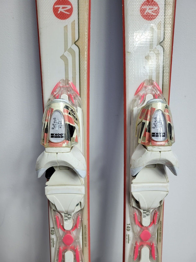 Rossignol Famous 149cm Ski + Look 10 Bindings Winter Adventure