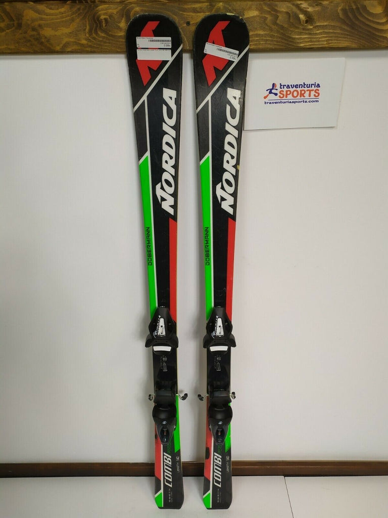 Nordica Dobermann Combi Pro S 140 cm Ski + BRAND NEW Tyrolia SX 10