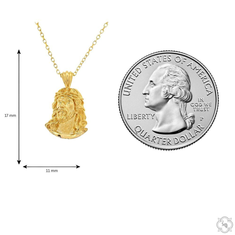 Micro Jesus Pendant Set 70778 – TraxNYC
