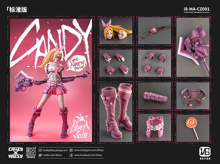 i8TOYS 1/6 CANDY キャンディ i8-MA-CZ001 i8-MA-CZ002 アクション