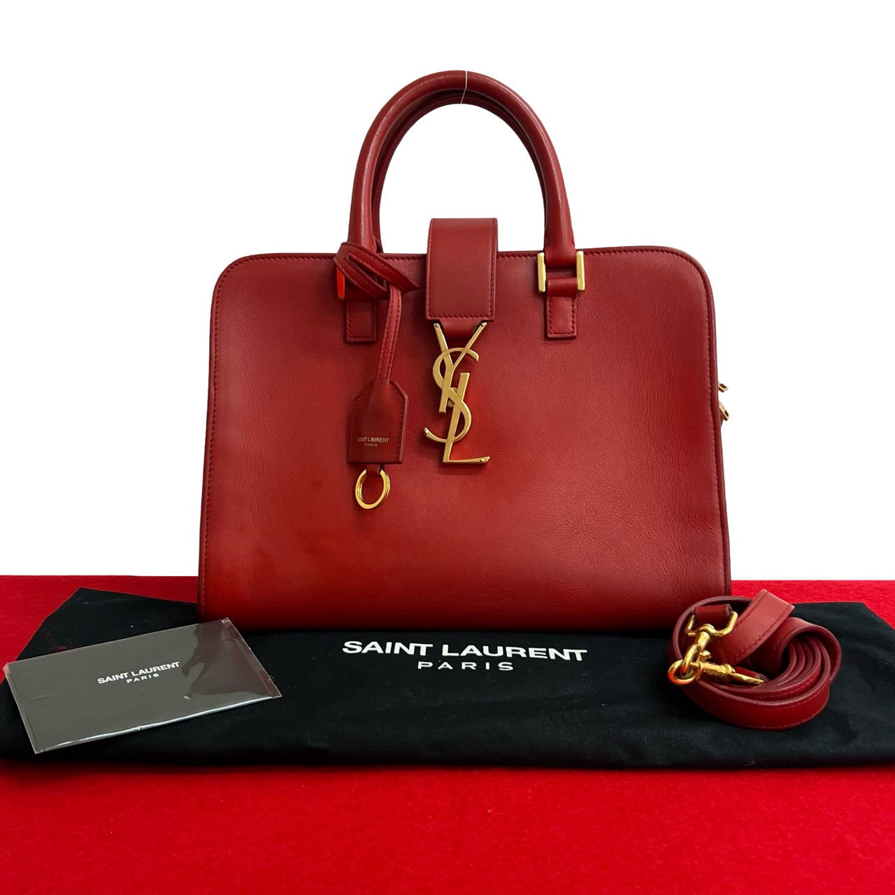 SAINT LAURENT PARIS サンローランパリ ベイビーカバス ショルダー