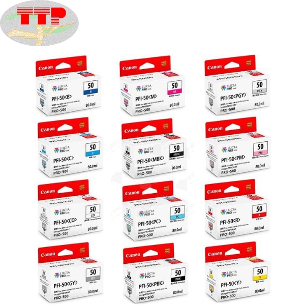CANON PFI-102MBK/BK/C/M/Y5色50個純正未開封保管品 Bán