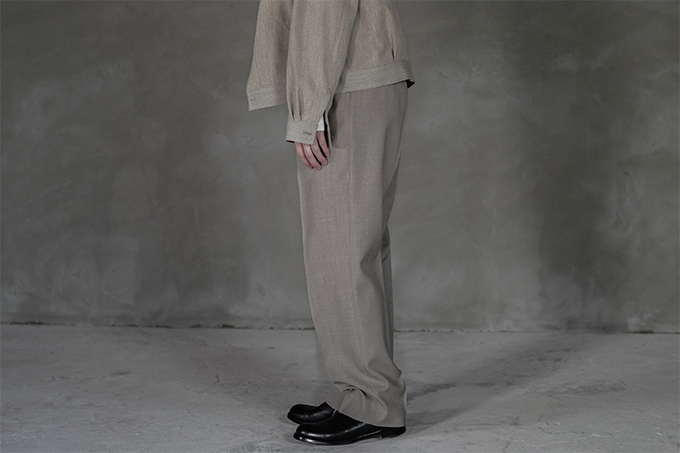 AURALEE -Washable Wool Tropical Slacks- | twelve blog