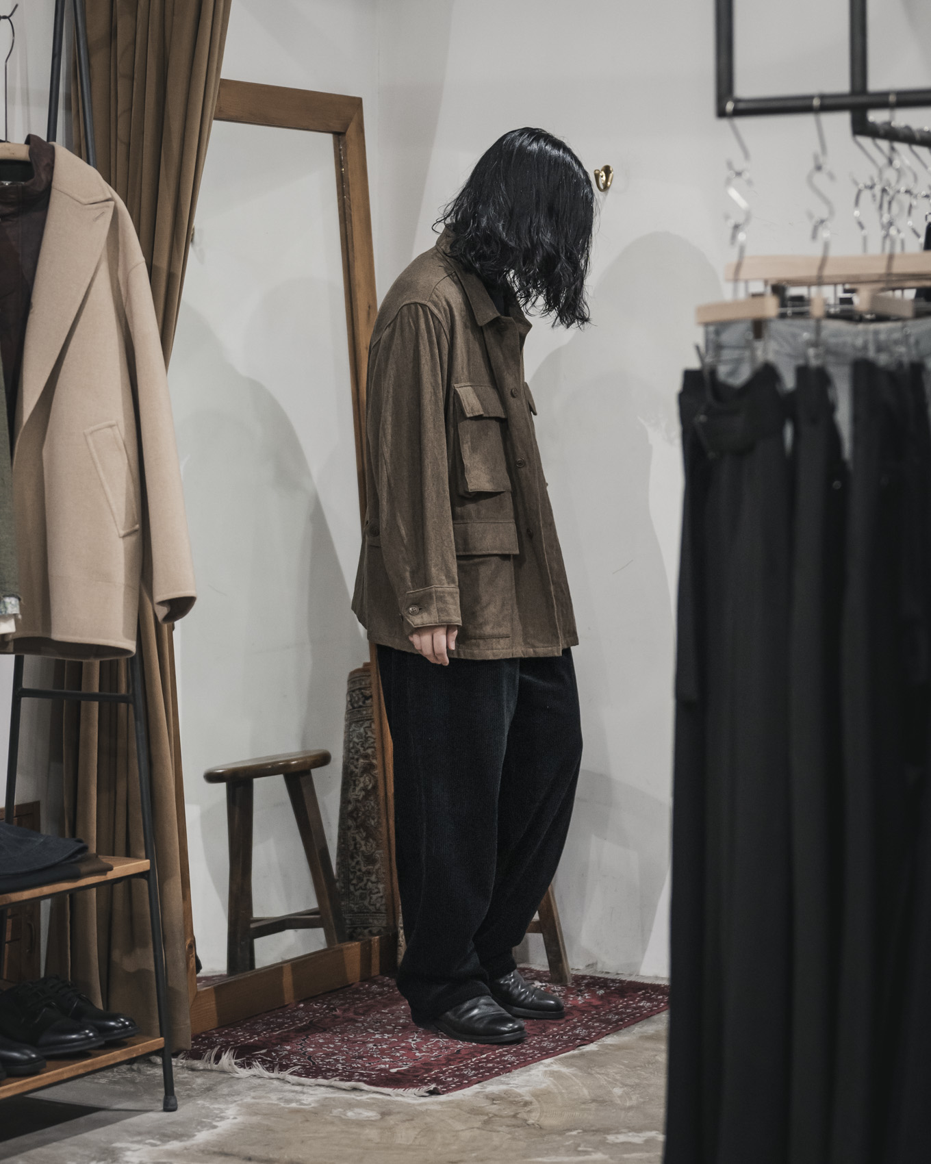 COMOLI / KHAKI B.D.Uジャケット | twelve