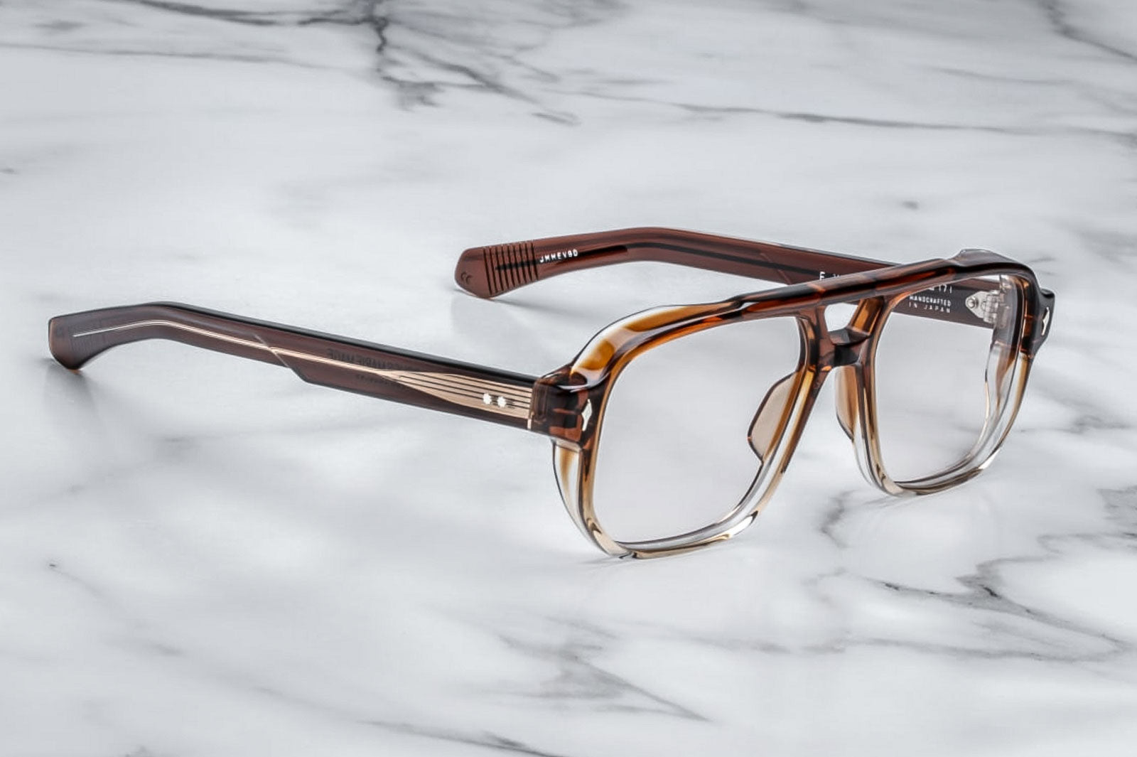 Jacques Marie Mage | Evans in Hickory Fade Eyeglasses