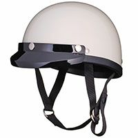 イーグルロード ブラックミニバイザー付 ハーフヘルメット マット