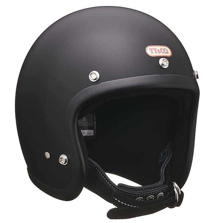 TT&CO. スーパーマグナム ダブルストラップ仕様 ブラックレザーマット