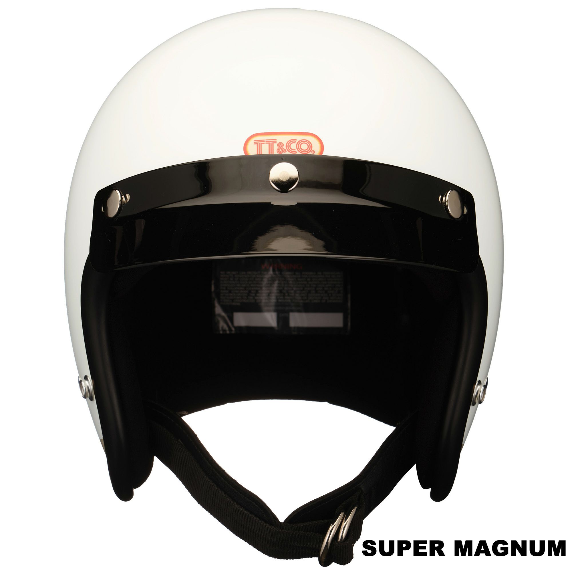 TT&CO. スーパーマグナム 専用バイザー ブラック OFFICIAL WEBSITE