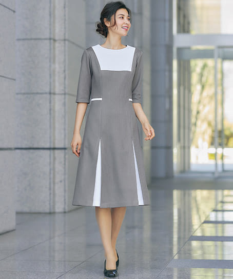 MARY QUANT】全1色・ワンピース（抗ウイルス・ストレッチ） M53281