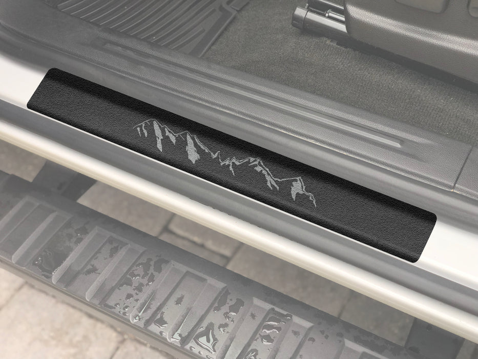 Door Sill Protection Overlays Fits 2015-2022 GMC Canyon — Tufskinz.com
