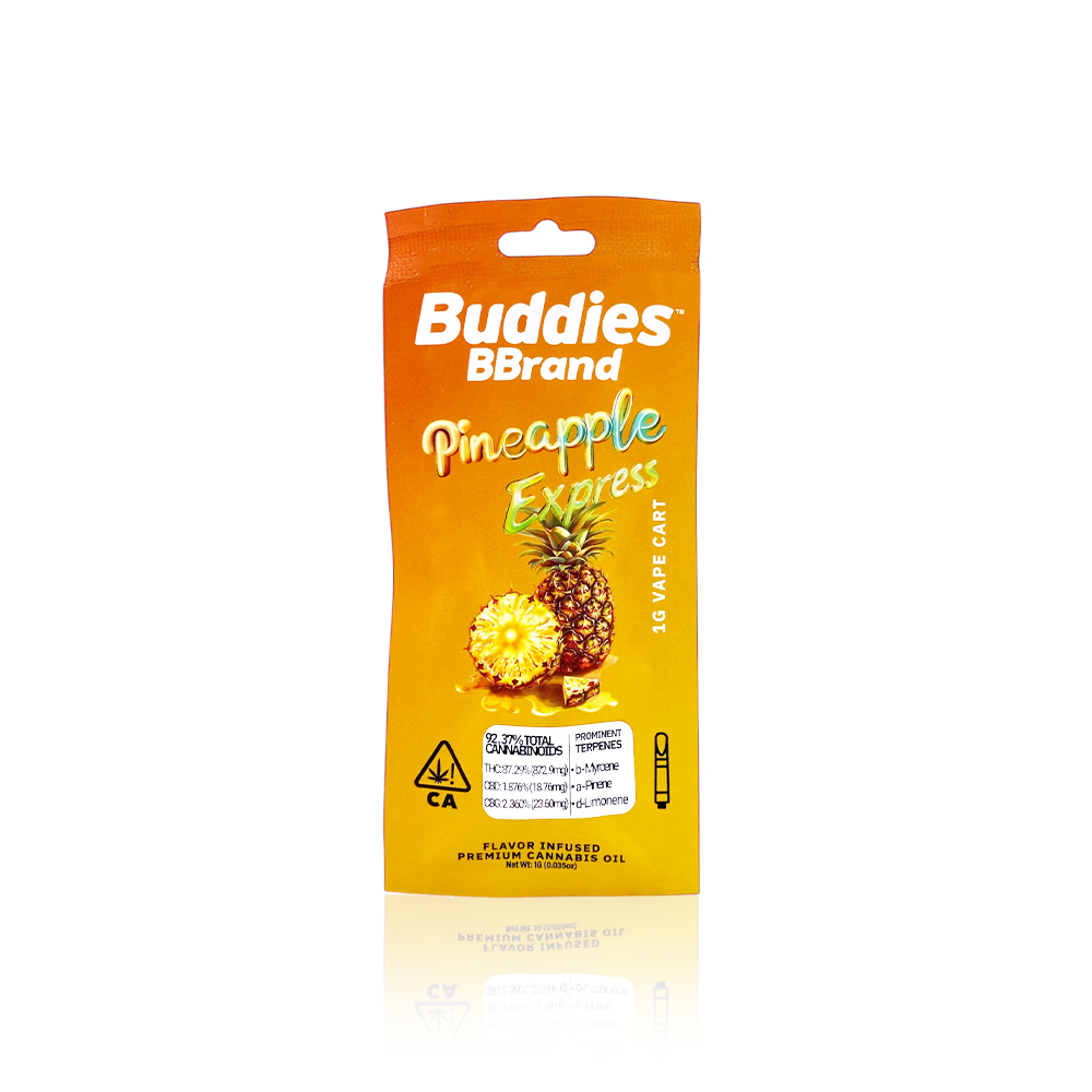 BUDDIES - Vape Pen - Pineapple Express - BBrand - 1G - Tr