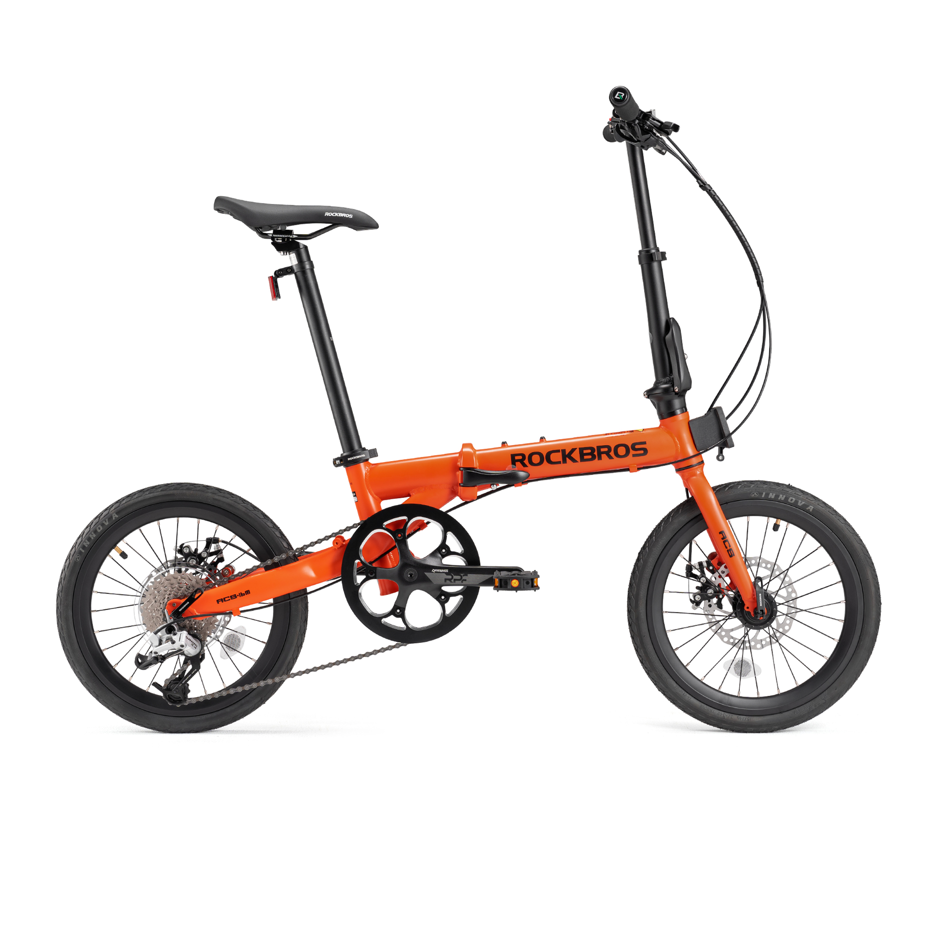 ROCKBROS 16インチ 9speed アルミフレーム 折りたたみ自転車 VDS-16M