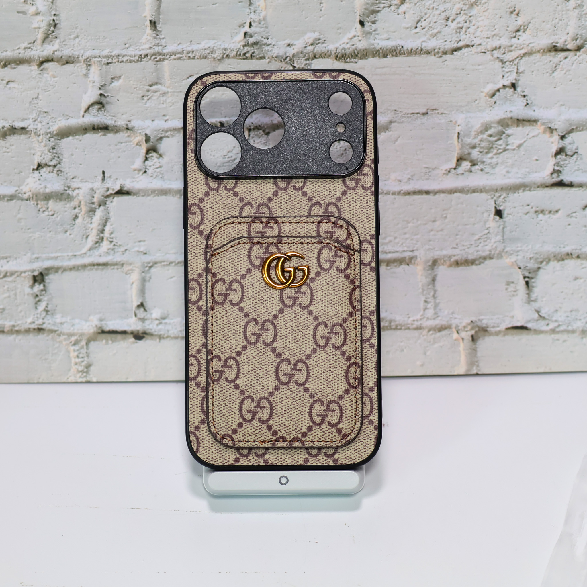 Gucci Phone Case With Card Holder - uCaseSpot