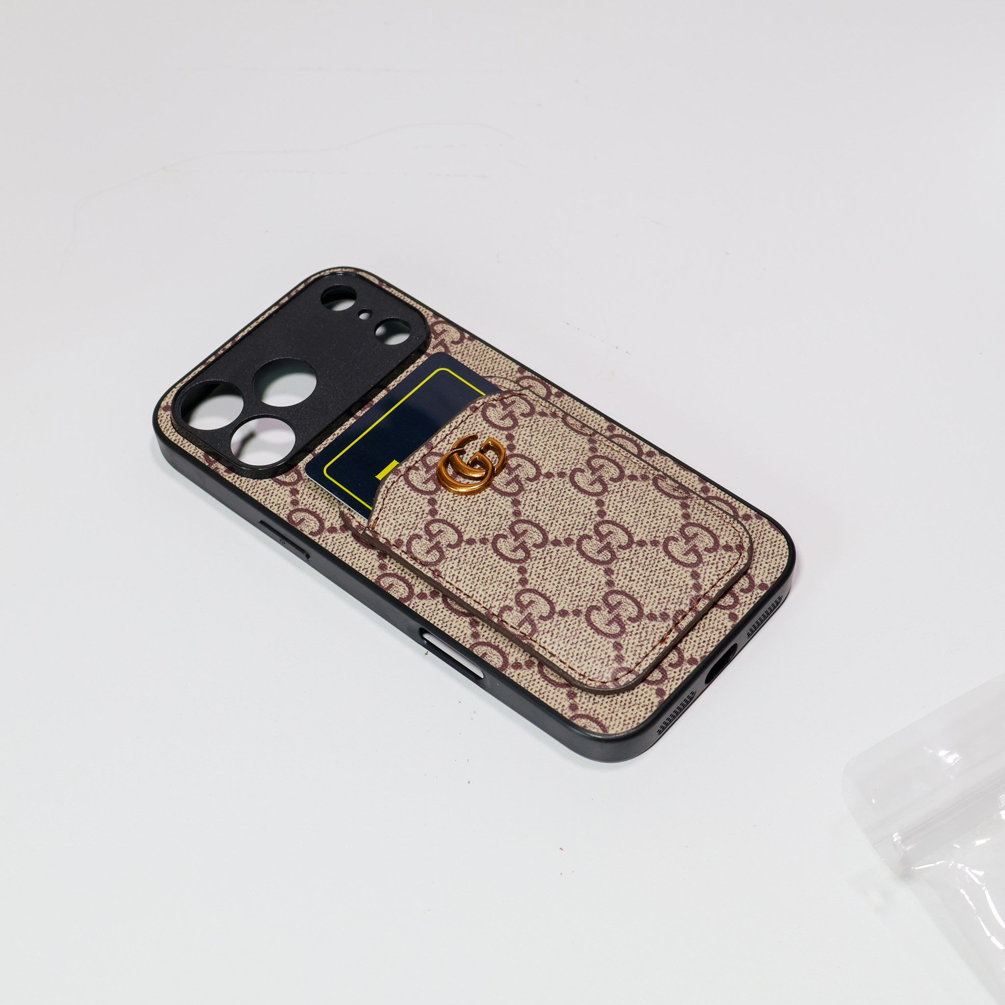 Gucci Phone Case With Card Holder - uCaseSpot