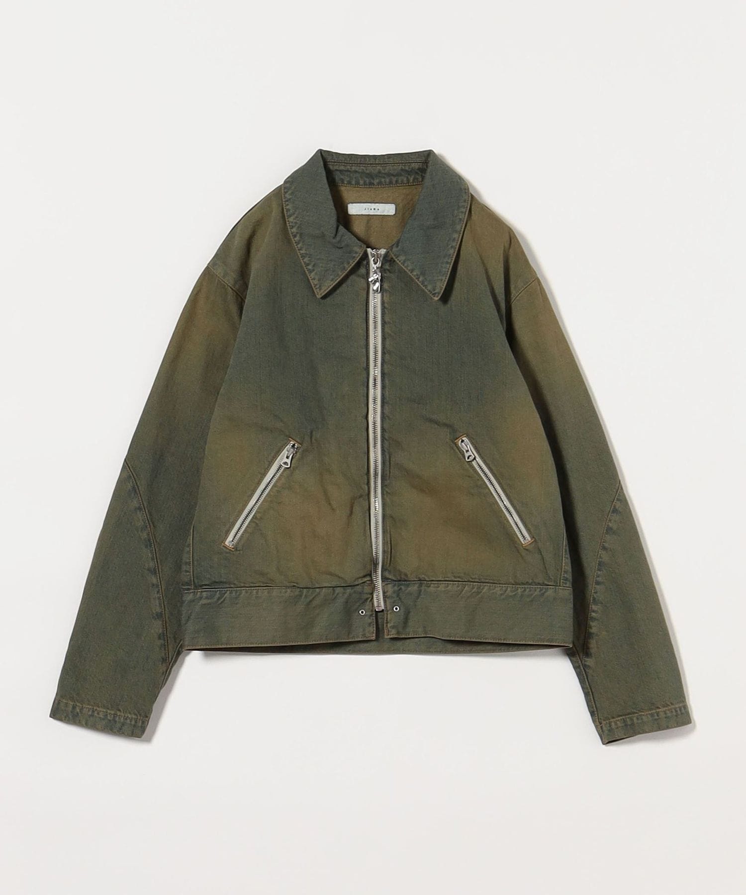 JieDa＞ デニム ジップ ジャケット