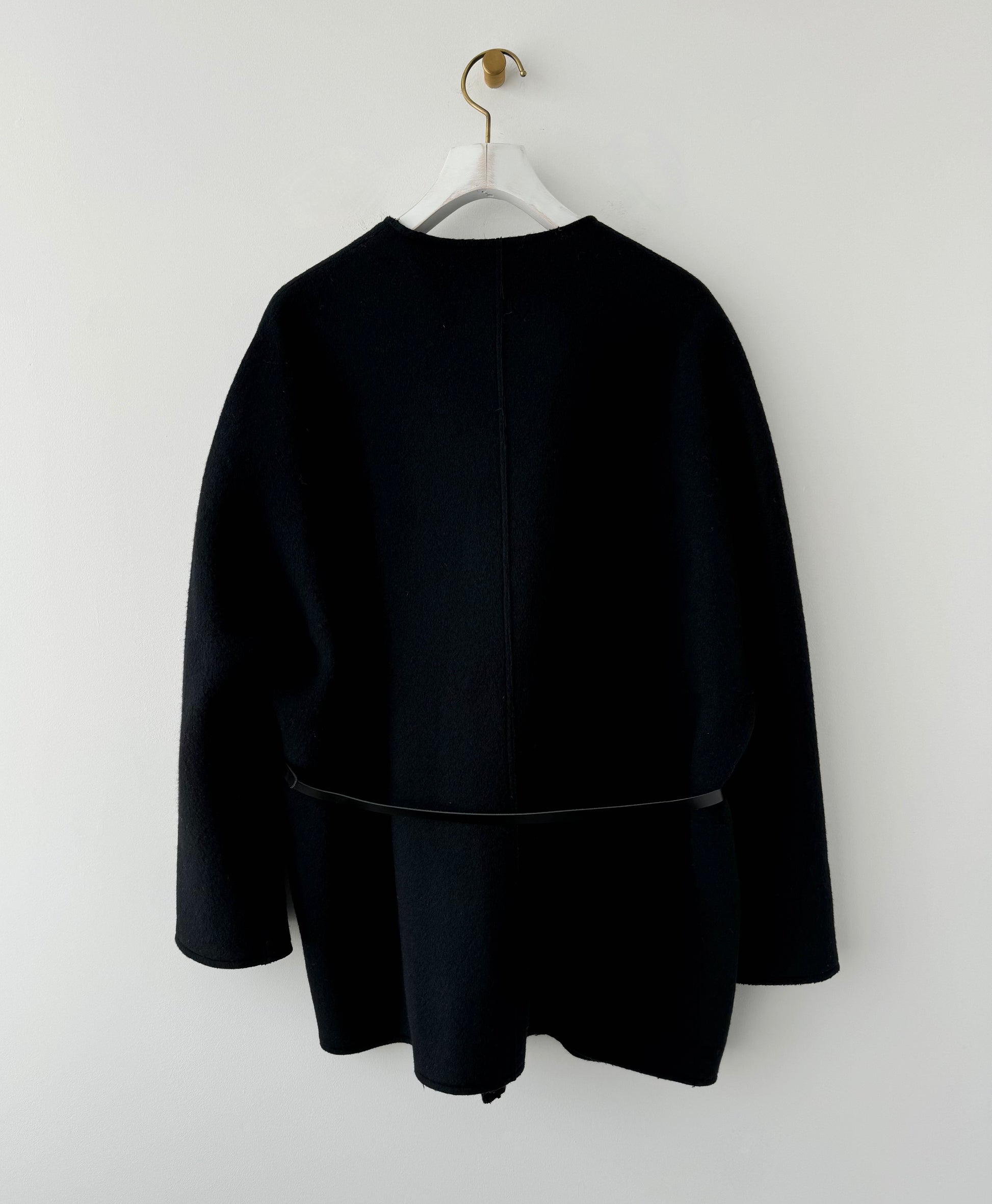 SUPER 140s WOOL NO COLLAR JACKET TENNE HANDCRAFTED MODERN
