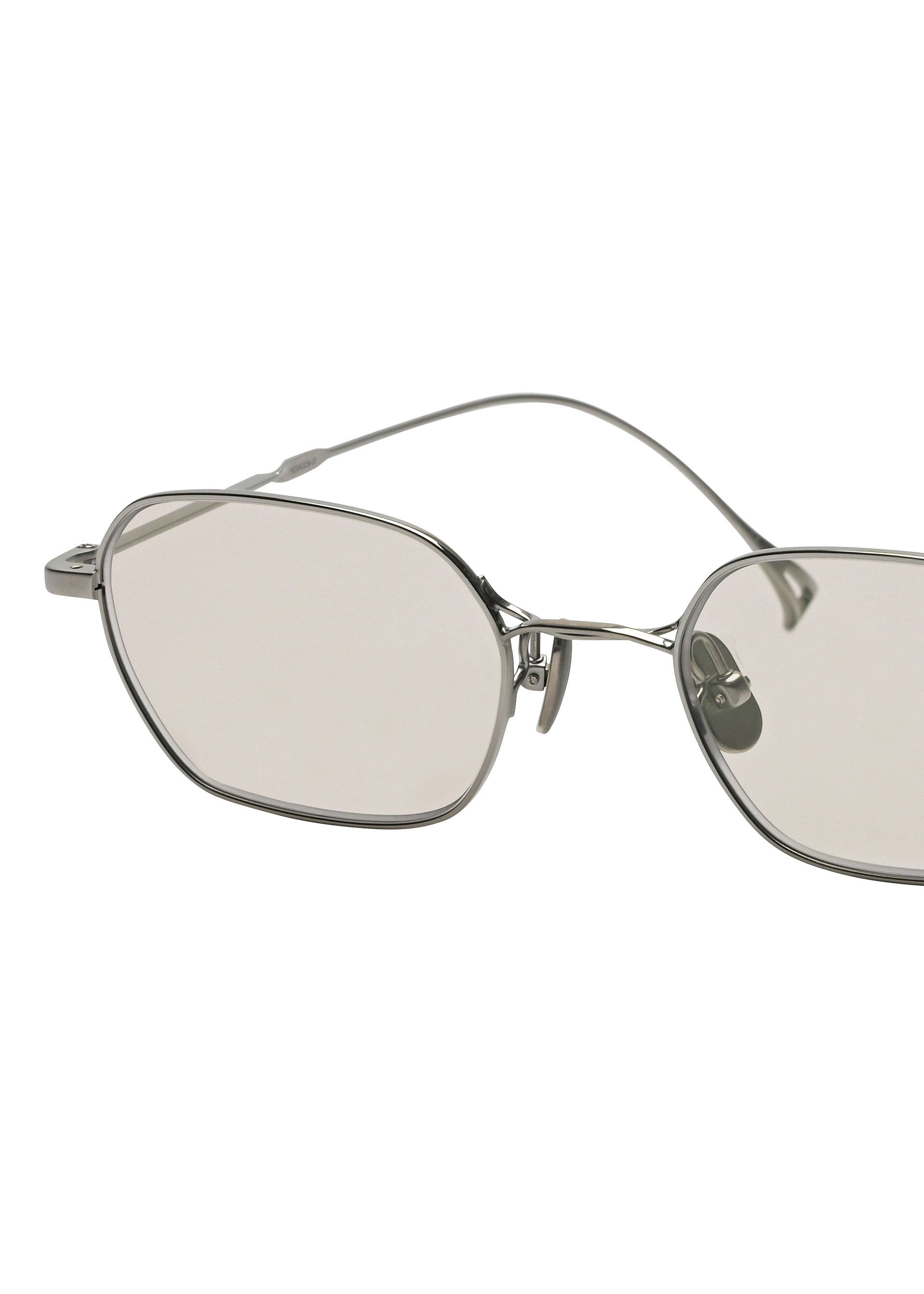 HEXAGON IX Glasses Silver – The official ISSEY MIYAKE ONLINE STORE
