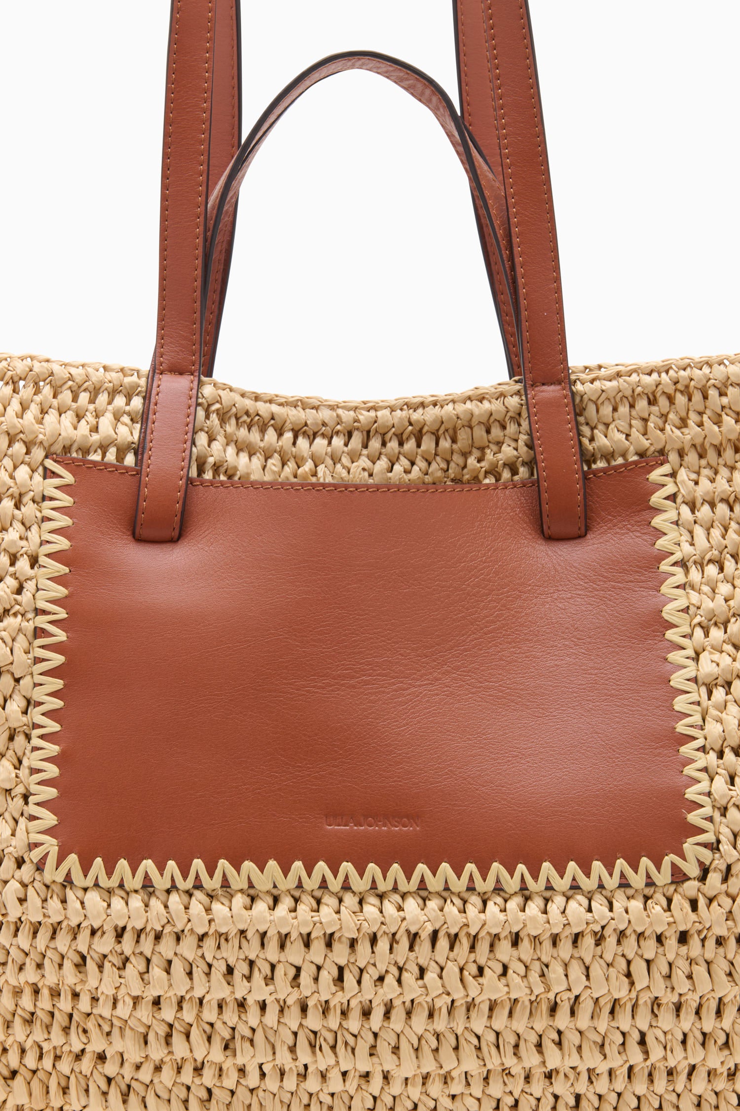 Lali Large Raffia Tote - Natural Woven Tote Bag - Ulla Johnson